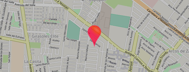Map of Bodega Aurrera - Avenida 11 location